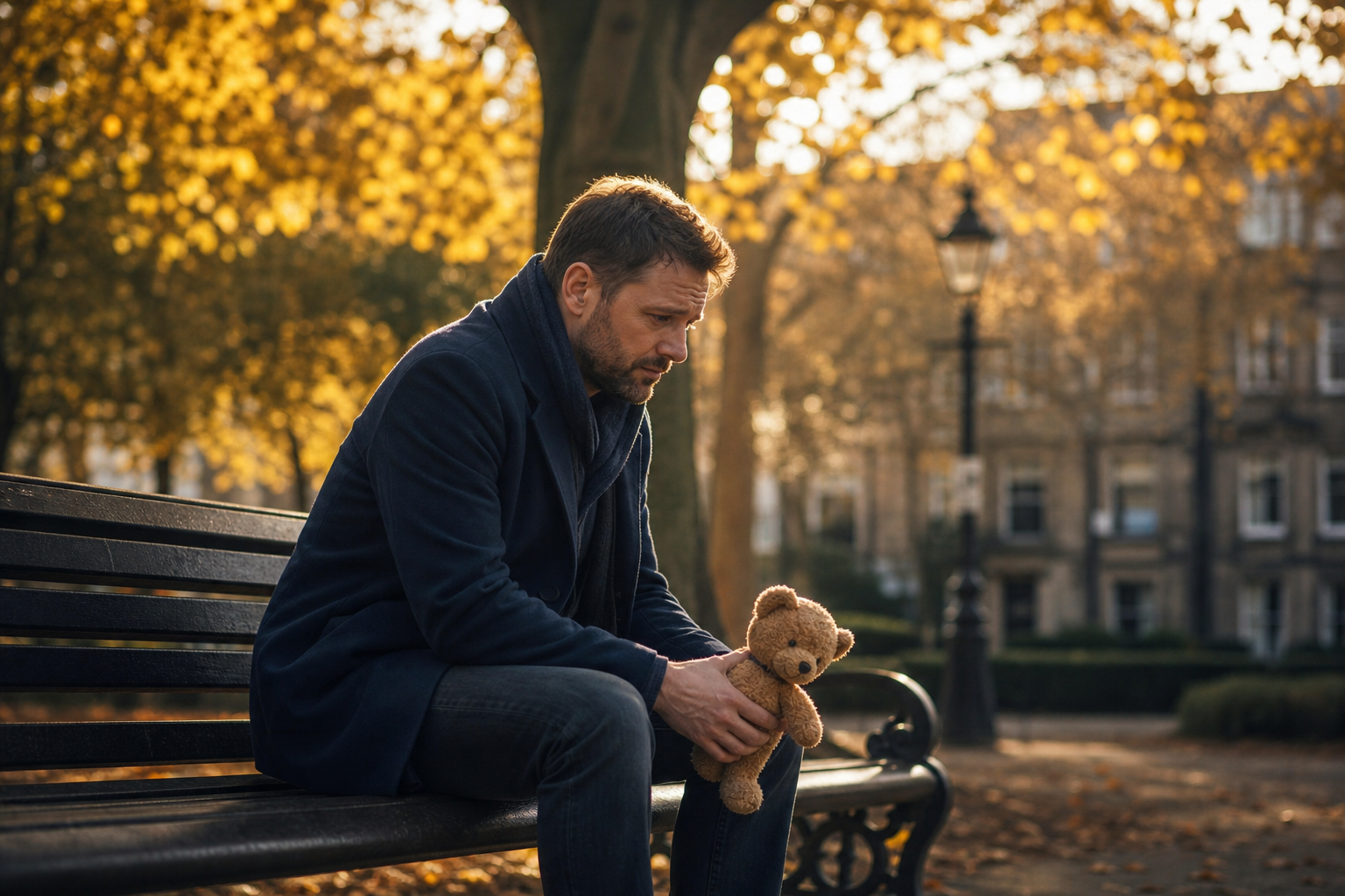 A father holding onto hope