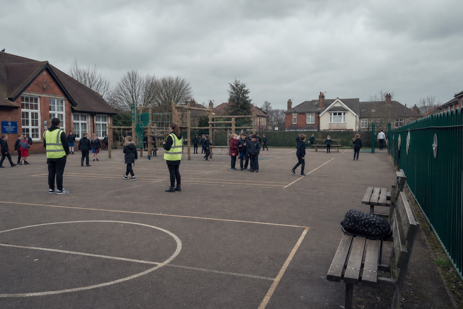 Children in school playground — the people safeguarding is designed to protect
